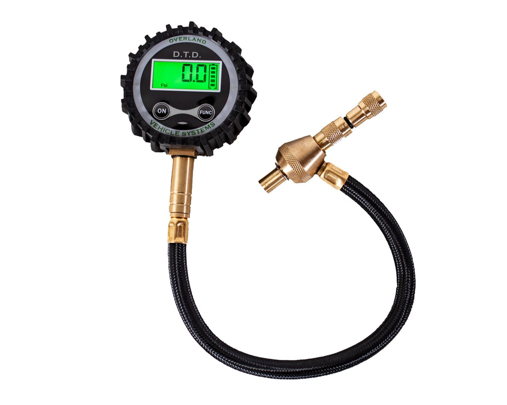 Digital Tire Deflator with Valve Kit & Storage Bag Up Down Air
