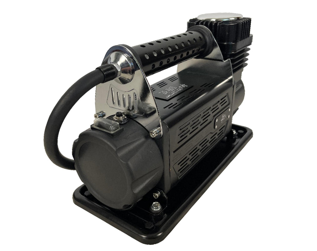 Air Compressor System 5.6 CFM With Storage Bag Hose & Attachments Single Motor Up Down Air