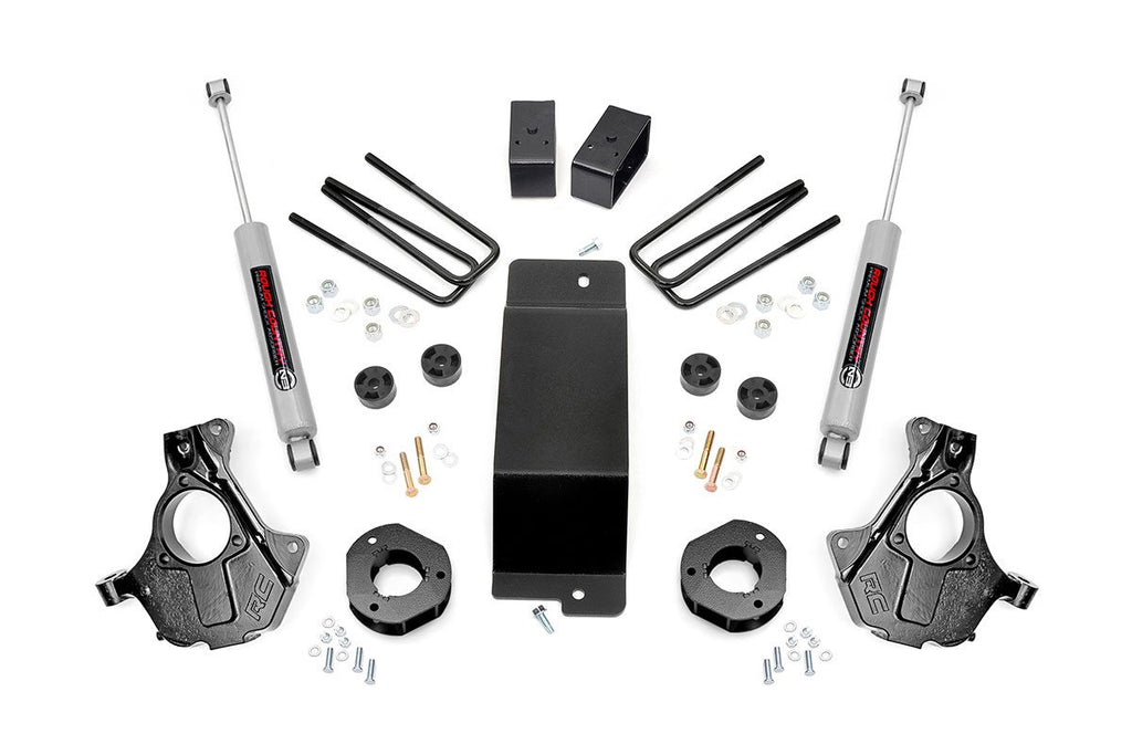 3.5 Inch Suspension Lift Knuckle Kit 14-18 Silverado/Sierra 1500 4WD Cast Steel Rough Country