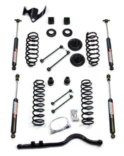 Load image into Gallery viewer, 07-18 Wrangler JK 4 Door 3 Inch Coil Spring Base Lift Kit w/ Front Track Bar &amp; 9550 VSS Twin-Tube TeraFlex