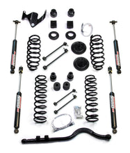 Load image into Gallery viewer, 07-18 Wrangler JK 4 Door 4 Inch Coil Spring Base Lift Kit w/ Front Track Bar &amp; 9550 VSS Twin-Tube TeraFlex