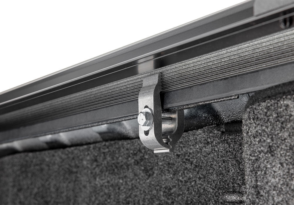 Pro X15 TS Tonneau Cover Black 2022-2026 Toyota Tundra 5 Foot 7 Inch Bed with Deck Rail System Truxedo