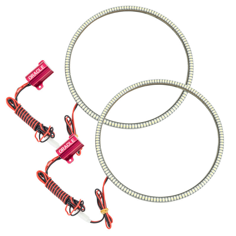ORACLE Lighting Fog Lights ORACLE Lighting Jeep Wrangler JL/Gladiator JT LED Surface Mount Headlight Halo Kit SEE WARRANTY