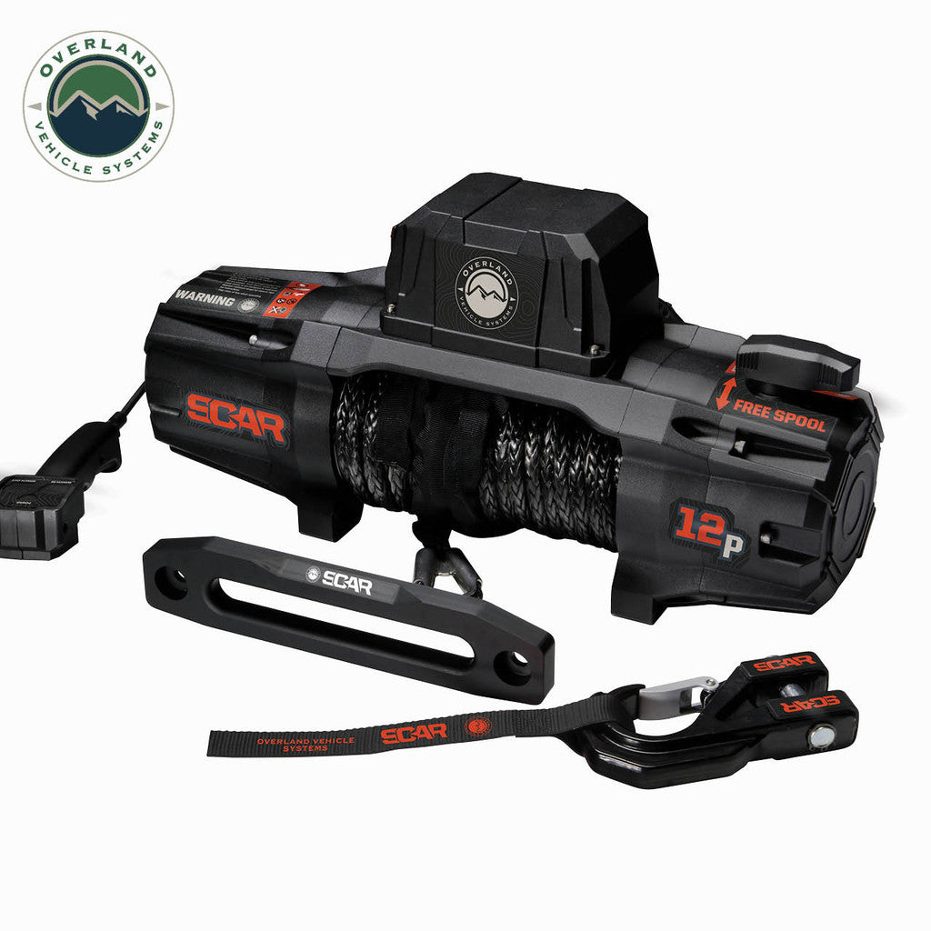 Overland Vehicle Systems Winch SCAR 12S Winch Overland Vehicle System - 19129901