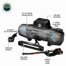 Load image into Gallery viewer, Overland Vehicle Systems Winch SCAR 12S Winch Overland Vehicle System - 19129901