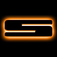 Load image into Gallery viewer, ORACLE Lighting Light Accessories and Wiring ORACLE Lighting Universal Illuminated LED Letter Badges - Matte Blk Surface Finish - S SEE WARRANTY