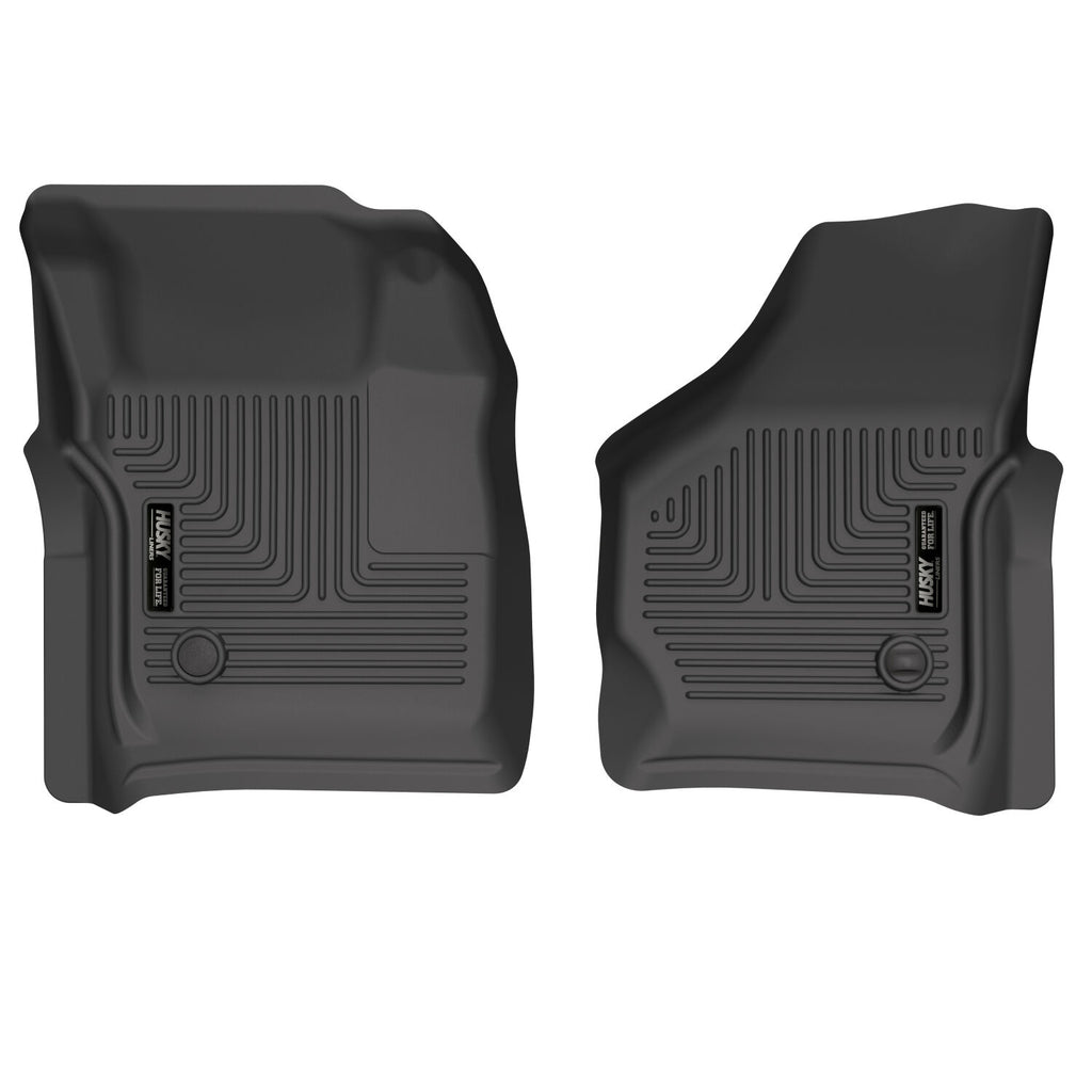 Weatherbeater Front Floor Liners For 1999-2007 F-250/F-350 Super Duty Husky Liners