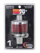 Load image into Gallery viewer, K&amp;N Engineering Air Filters - Universal Fit K&amp;N 1in Flange ID x 2in OD x 1.5 inch H Rubber Base Crankcase Vent Filter