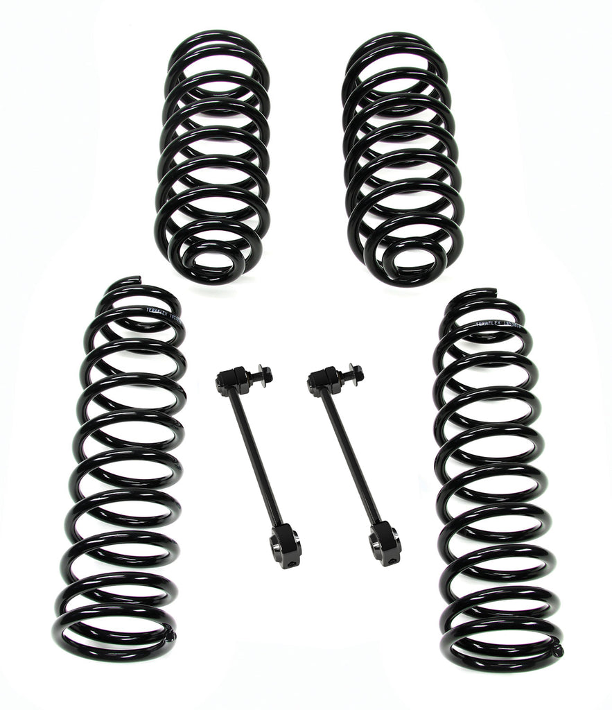 07-18 Wrangler JK 2 Door 1.5 Inch Coil Spring Lift Kit No Shocks TeraFlex