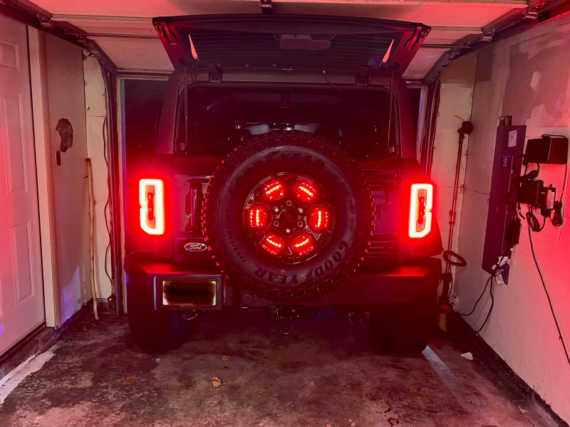 ORACLE Lighting Light Strip LED Oracle LED Illuminated Wheel Ring 3rd Brake Light - Red SEE WARRANTY