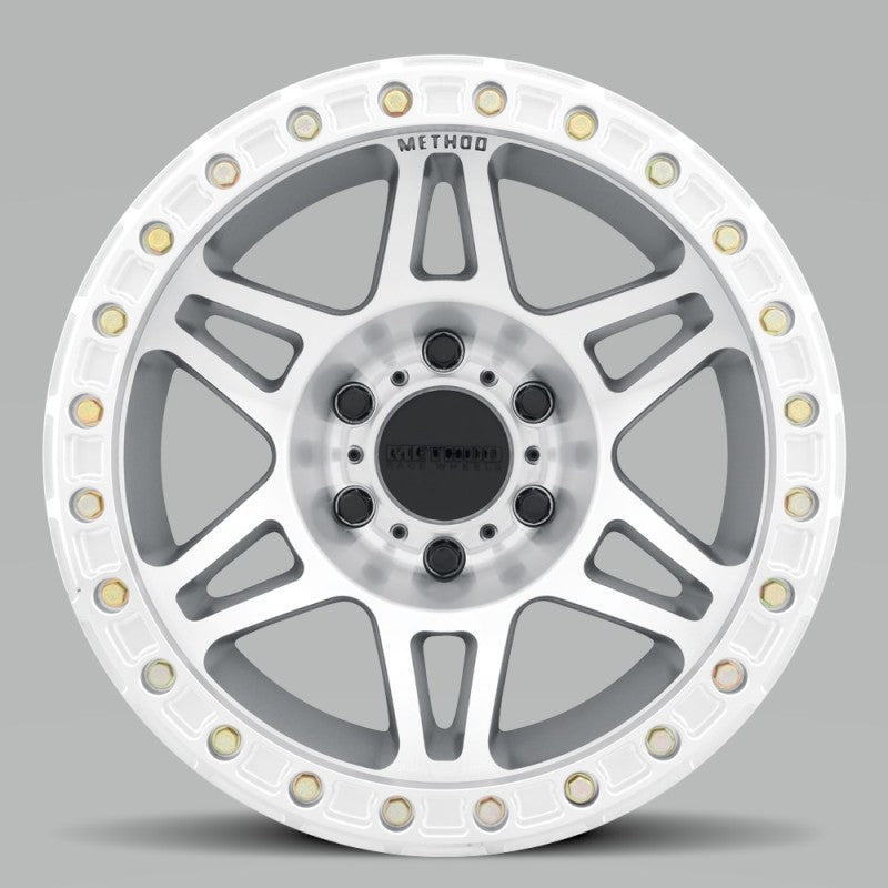 Method Wheels Wheels - Cast Method MR106 Beadlock 17x9 -44mm Offset 8x6.5 130.81mm CB Machined/Clear Coat w/BH-H36125 Wheel