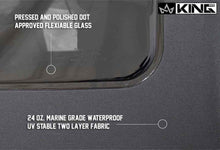 Load image into Gallery viewer, Jeep JK Replacement Soft Top Tinted Windows For 07-09 Wrangler JK 4 Door Black Diamond King 4WD