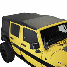 Load image into Gallery viewer, Jeep JK Replacement Soft Top Tinted Windows For 10-18 Wrangler JK 4 Door Black Diamond King 4WD