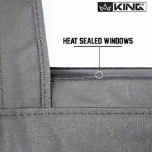 Load image into Gallery viewer, Jeep TJ Half Door Uppers Replacement Soft Upper Doors For 97-06 Wrangler TJ Black Pair King 4WD