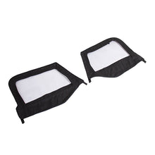 Load image into Gallery viewer, Jeep TJ Half Door Uppers Replacement Soft Upper Doors For 97-06 Wrangler TJ Black Pair King 4WD