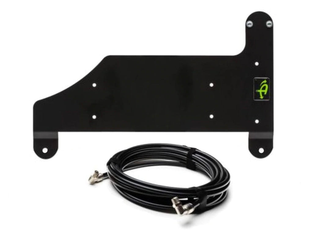 Up Down Air Air Compressor Bracket Jeep JL Air Compressor Bracket And Hardware For 18-20 Wrangler JL Under Pass Seat for ARB Dual Air Air Compressor Black UP Down Air - 144-1819