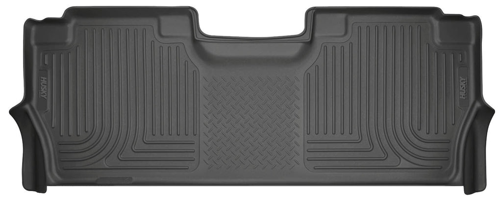 Weatherbeater 2nd Seat Floor Liner For 2017-2025 F-250 Super Duty, F-350 Super Duty, F-450 Super Duty, F-150 Lightning Husky Liners