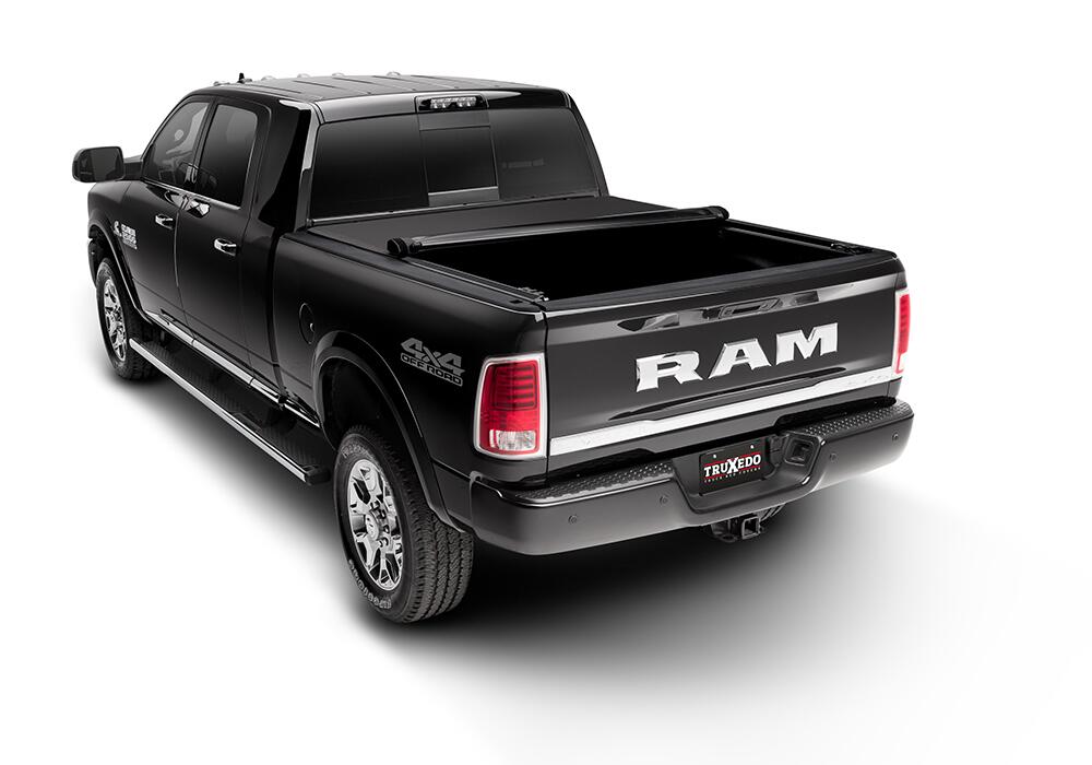 Pro X15 Tonneau Cover Black 2012-2018 (2019-2024 Classic) Ram 1500/2012-2025 2500/3500 6 Foot 4 Inch Bed with RamBox Truxedo