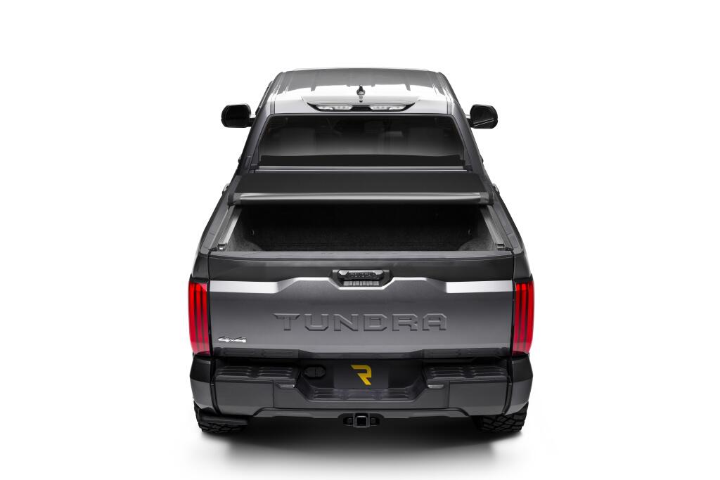 Pro X15 Tonneau Cover Black 2022-2026 Toyota Tundra 5 Foot 7 Inch Bed with Deck Rail System Truxedo