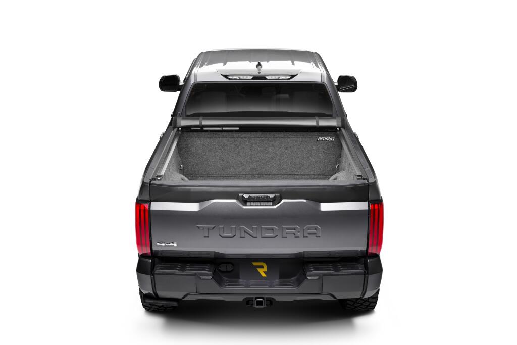 Pro X15 Tonneau Cover Black 2022-2026 Toyota Tundra 5 Foot 7 Inch Bed with Deck Rail System Truxedo