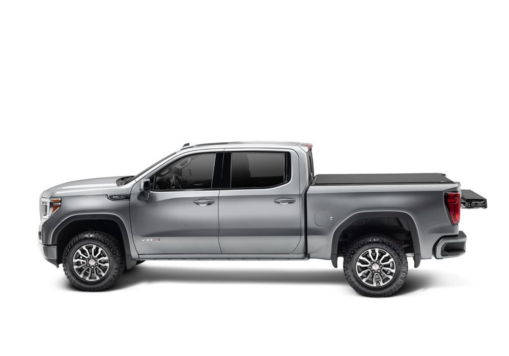 Pro X15 Tonneau Cover Black 2019 (New Body Style)-2026 Silverado/Sierra 1500 6 Foot 7 Inch Bed with MultiPro Tailgate Truxedo