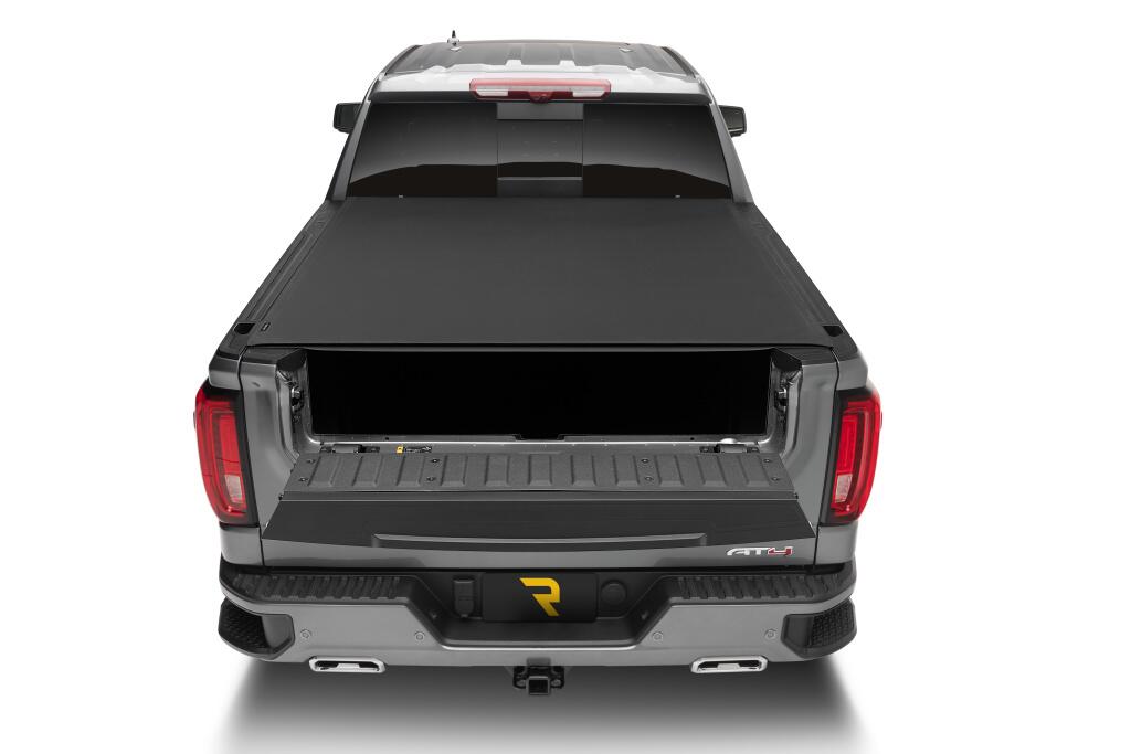 Pro X15 Tonneau Cover Black 2019 (New Body Style)-2026 Silverado/Sierra 1500 6 Foot 7 Inch Bed with MultiPro Tailgate Truxedo