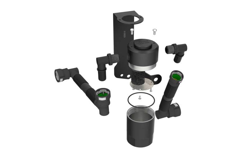 K&N Engineering Oil Separators K&N 15-23 Dodge Challenger 6.2L V8 / 15-23 Dodge Charger 6.2L V8 Oil Catch Can