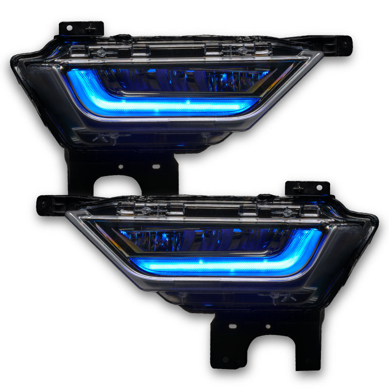 ORACLE Lighting Headlights Oracle 21-22 Ford F-150 ColorSHIFT RGB+W Fog Light DRL Upgrade Kit w/ No Controller SEE WARRANTY