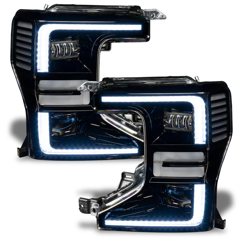 ORACLE Lighting Headlights Oracle 2022 Ford F250/350 Super Duty Dynamic ColorSHIFT Headlight DRL Kit w/Switchback SEE WARRANTY