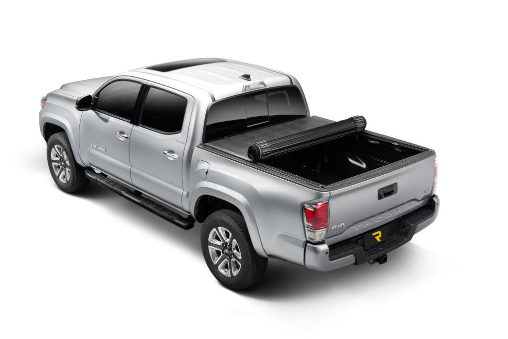 Sentry Tonneau Cover Black 2016-2023 Toyota Tacoma 5 Foot Bed with or without Trail Special Edition Storage Boxes Truxedo