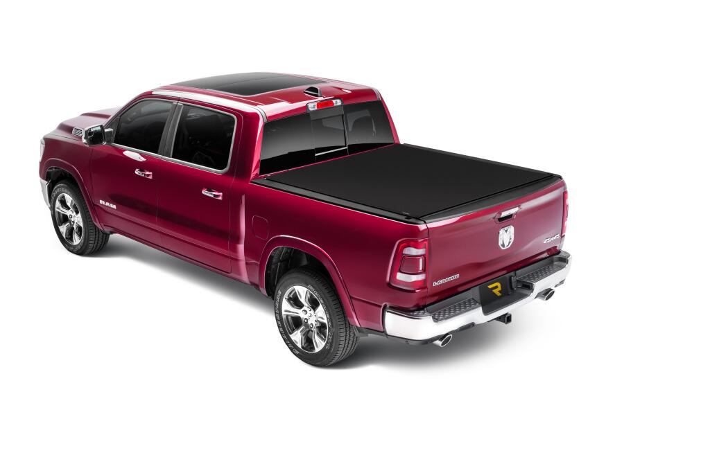 Sentry CT Tonneau Cover Black 2019-2026 (New Body Style) Ram 1500 6 Foot 4 Inch Bed without RamBox without Multifunction Tailgate Truxedo