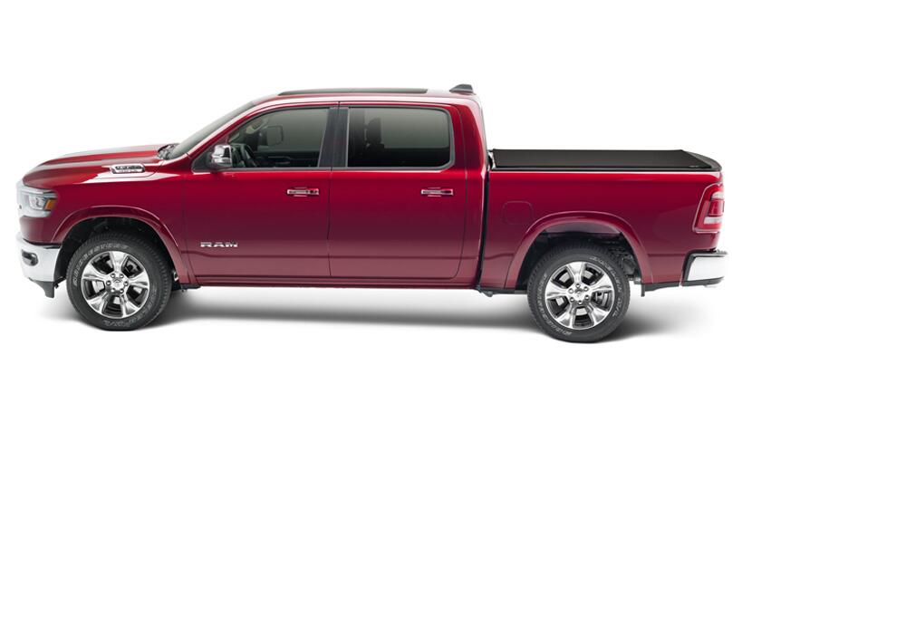 Sentry CT Tonneau Cover Black 2019-2026 (New Body Style) Ram 1500 6 Foot 4 Inch Bed without RamBox without Multifunction Tailgate Truxedo