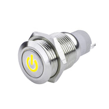 Load image into Gallery viewer, ORACLE Lighting Light Accessories and Wiring Oracle Pre-Wired Power Symbol On/Off Flush Mount LED Switch - Yellow SEE WARRANTY