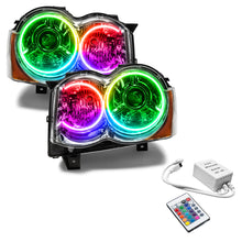 Load image into Gallery viewer, ORACLE Lighting Headlights Oracle 08-10 Jeep Grand Cherokee SMD HL - HID - ColorSHIFT w/ Simple Controller SEE WARRANTY