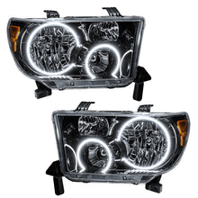 Load image into Gallery viewer, ORACLE Lighting Headlights Oracle 07-11 Toyota Tundra Pre-Assembled Headlights - Black Housing - White SEE WARRANTY