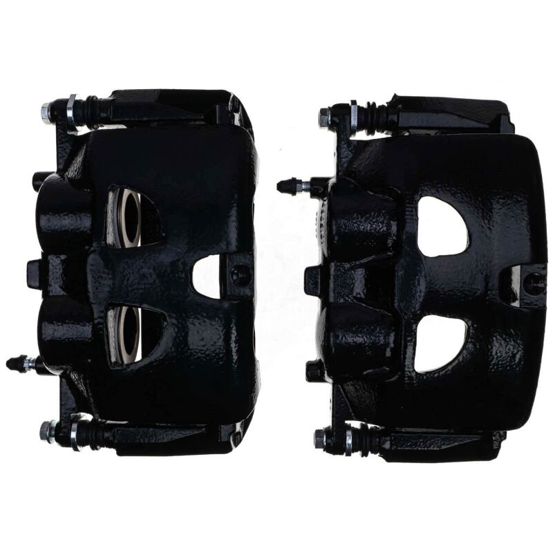 PowerStop Brake Calipers - Perf Power Stop 10-21 Ford Expedition Front Black Caliper - Pair w/Bracket