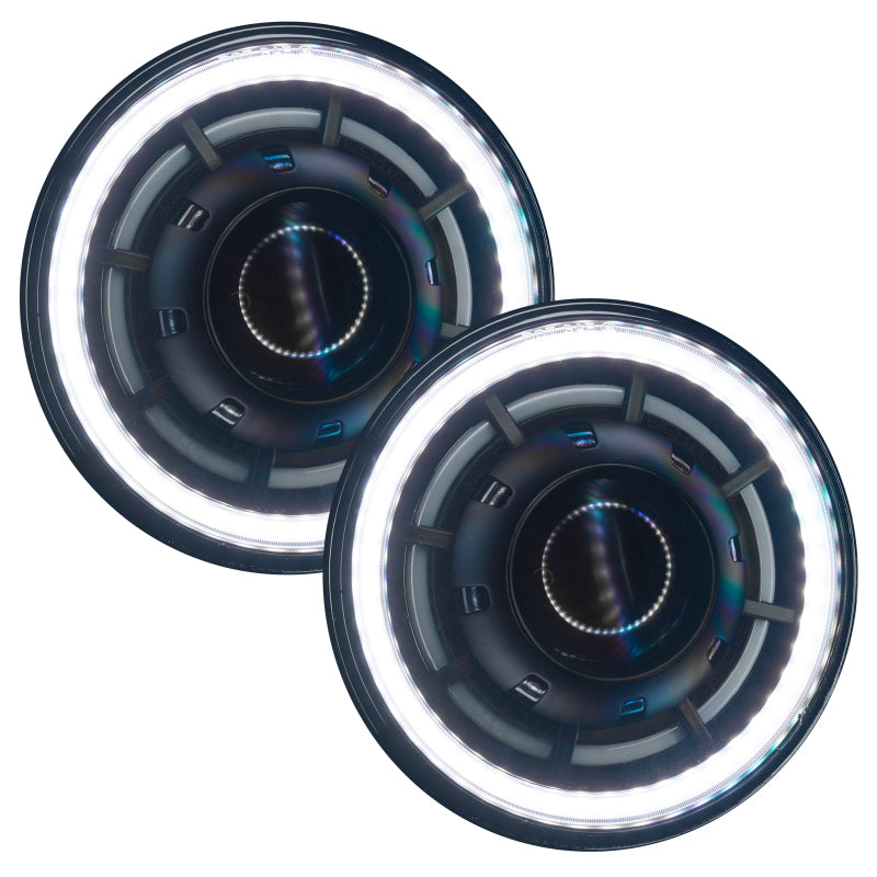 ORACLE Lighting Headlights Oracle Oculus 7in ColorSHIFT Bi-LED Projector Headlights for Jeep Wrangler JK SEE WARRANTY
