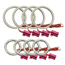 Load image into Gallery viewer, ORACLE Lighting Light Accessories and Wiring Oracle Vector Jeep Wrangler JK Grille LED Halo Kit - White SEE WARRANTY