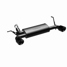 Load image into Gallery viewer, Magnaflow Axle Back MagnaFlow 07-17 Jeep Wrangler JK 3.8/3.6L Dual Split Rear Exit Black Axle-Back Exhaust