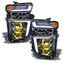 Load image into Gallery viewer, ORACLE Lighting Headlights Oracle 20-21 Chevy Silverado HD 2500RGB Headlight Demon Eye Kit - w/o Controller SEE WARRANTY