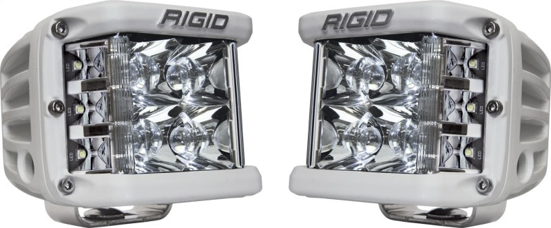 Rigid Industries Light Bars & Cubes Rigid Industries D-SS - Spot - Set of 2 - White Housing