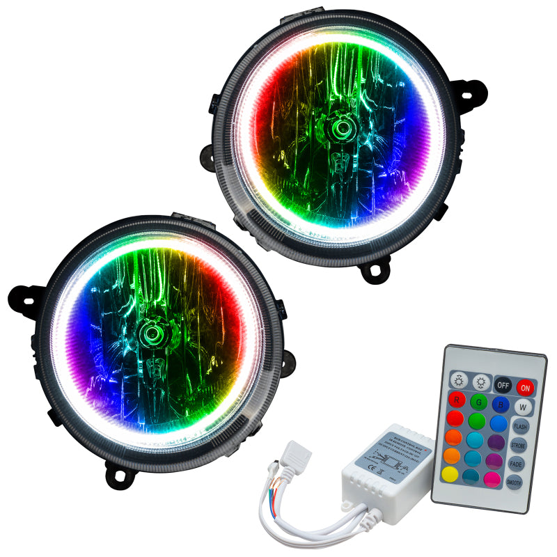 ORACLE Lighting Headlights Oracle 07-16 Jeep Patriot/Jeep Compass SMD HL - ColorSHIFT w/ Simple Controller SEE WARRANTY
