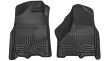Load image into Gallery viewer, Weatherbeater Front Floor Liners For 2009-2024 Ram 1500/2500/3500 Black Husky Liners