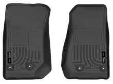 Load image into Gallery viewer, Weatherbeater Front Floor Liners For 2014-2017 Jeep Wrangler 2018 Jeep Wrangler Husky Liners
