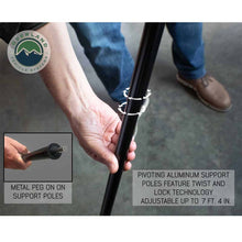 Load image into Gallery viewer, Nomadic Awning 2.0 - 6.5' with Black Cover Overland Vehicle Systems