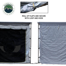 Load image into Gallery viewer, HD Nomadic 2.0 Awning Room Enclosure, Grey Body, Green Trim (4 Walls and Floor) Overland Vehicle Systems