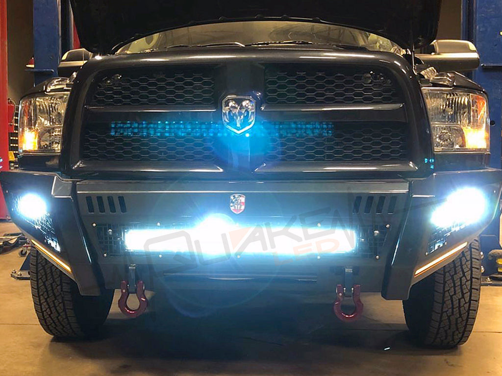 Quake LED Light Bar 32 in. LED Light Bar Dual Row Ultra Color - QUU603