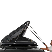 Load image into Gallery viewer, Aluminum Clam Shell Roof Top Tent Sidewinder Side Opening Overland Vehicle Systems