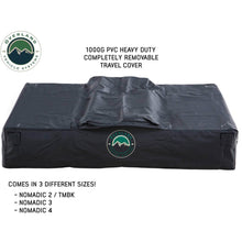 Load image into Gallery viewer, LD TMBK 3 Roof Top Tent With Annex - Tan Base With Green Rain Fly, Black Aluminum Base, Black Ladder Overland Vehicle Systems