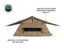 Load image into Gallery viewer, Overland Vehicle Systems Roof Top Tent TMBK Roof Top Tent 18119933 OVS 3 Person w/ Green Rain Fly Overland Vehicle Systems - 18119933